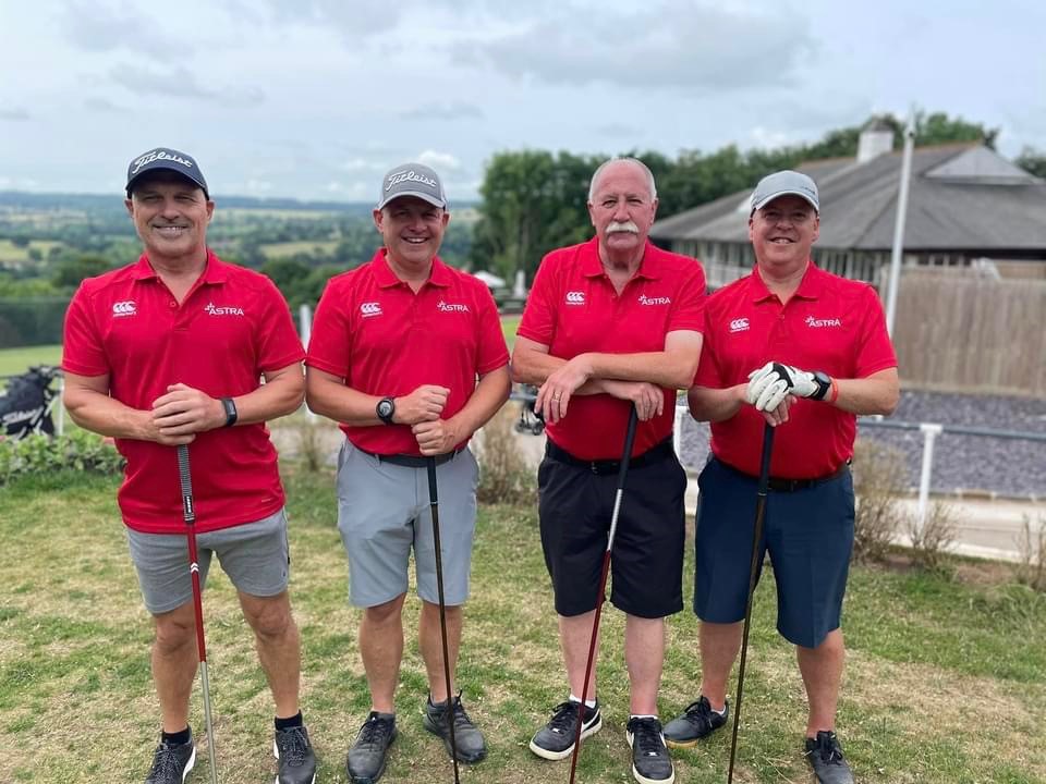 A great day of golf with the wider Astra Team.