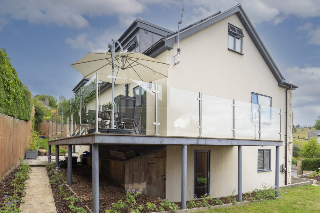 Bath Property Side and Elevation